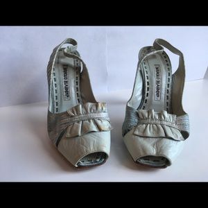 Manolo Blahnik slingbacks